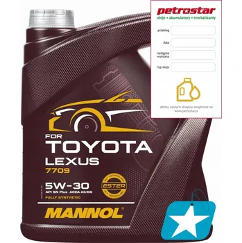 Motorový olej Mannol 4 l 5W-30