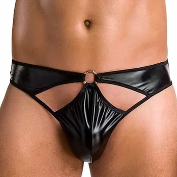 Dámské erotické prádlo Tanga - 033 THONG PAUL černé S/M - Passion Casmir
