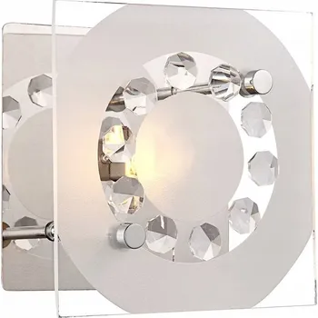 Nástěnné svítidlo Nástěnné svítidlo Globo bílé, stříbrné G9 33 W