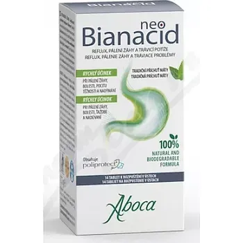 Lék při potížích s trávením Aboca NeoBianacid tbl.14