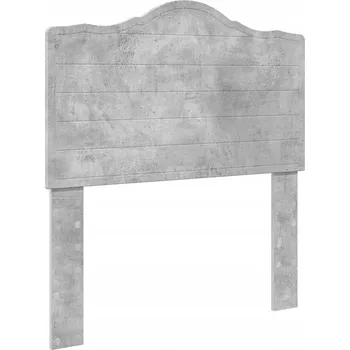 Čelo postele s čelo Betonově šedá 100 cm Kompozitní dřevo