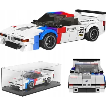 ostatní stavebnice Model Závodního Auta 363 Dílků Se Speciální Vitrínou do Obýváku - Stavebnice