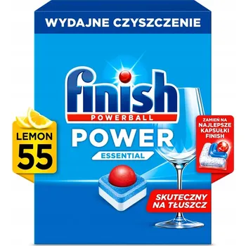 Tableta do myčky Finish Tablety do myčky Powerball Power Essential lemon 55 5 kusů