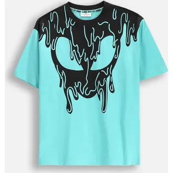 Chlapecké tričko Chlapecké tričko tyrkysové, triko s krátkým rukávem, velikost 158 Coccodrillo WC5