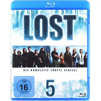 Blu-ray film Lost Season 5 Blu-ray disk