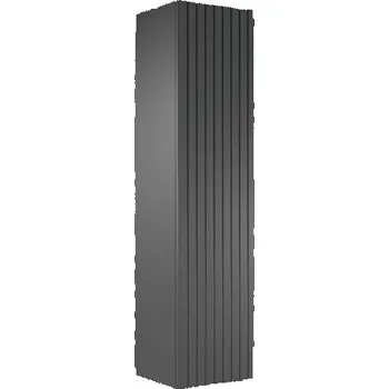 Koupelnový nábytek BESCO Boční vysoká skříňka AKYA LINEA grafitová matná NASAL130GM