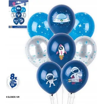 Balónek Ouda Party - Sada latexových balónků Vesmírné balónky