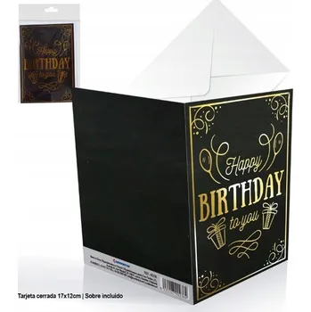 Balónek Elegantní sada balónků k narozeninám - dárek s přáním