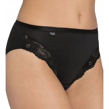 Kalhotky Dámské kalhotky Sloggi Romance Tai Kalhotky 36 S ČERNÉ KRAJKOVÉ
