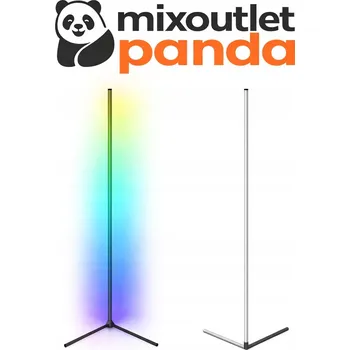 Stojací lampa Grundig Rohová stojací lampa s RGB LED, hudebním senzorem 140 Cm + dálkový ovladač