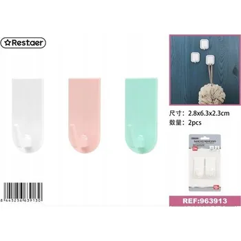 Věšák Plastový háček ve tvaru U pro zavěšení příslušenství