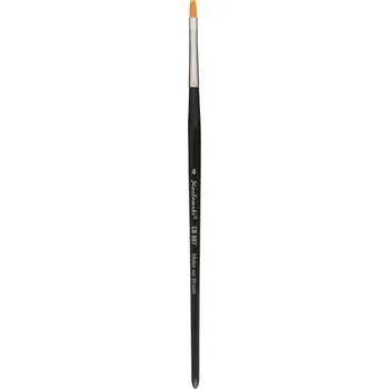 Kosmetický štětec Kozłowski - Štětec na make-up CB 987 - Na korektor, velikost 4