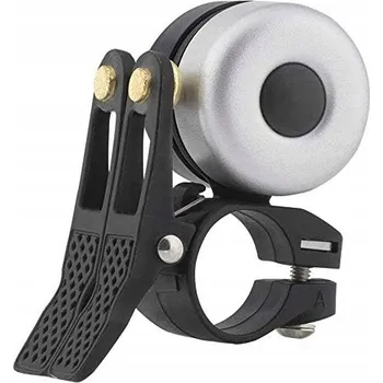 Zvonek na kolo ROCKBROS Klasický mosazný zvonek na kolo, mini zvonek, stříbrný