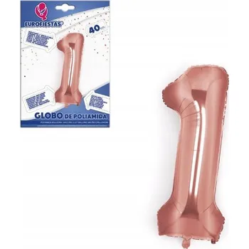 Balónek Ouda Party - 40cm růžovo-zlaté fóliové balónky