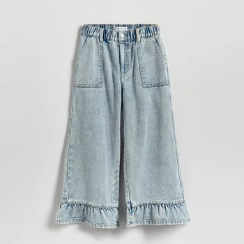 Reserved - GIRLS` JEANS TROUSERS - modrá - 622FZ-50J - 622FZ-50J-164