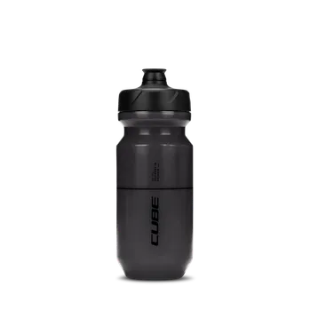 Košík na láhev Láhev CUBE FLOW 0,5l černá