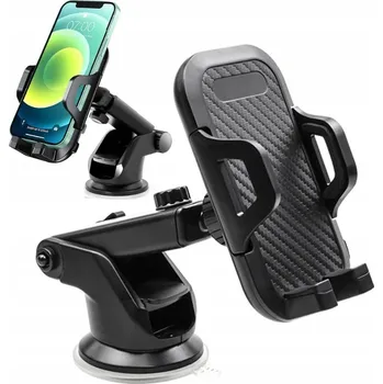 DRŽÁK DO AUTA NA TELEFON NA SKLO PALUBNÍ DESKU SILNÝ NASTAVITELNÝ STABILNÍ