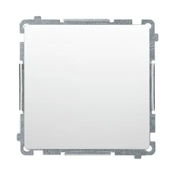 vypínač Jednopólový spínací vypínač Kontakt Simon BMP1.01/11 bílý