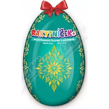 Zdraví RAKYTNÍČEK+ želatinky 50ks tyrkysové vejce 2026