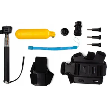 Příslušenství pro videokameru Sada držáků a upevnění 100 pro GoPro Hero 2 / 3 / 4 / 5 / 6 / 7
