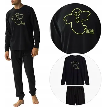 Pánské pyžamo Atlantic pánské pyžamo s dlouhým rukávem, velikost XXL