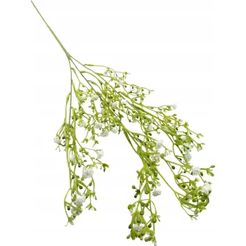 umělá květina Umělá gypsofila bílá větvička dekorační kompozice KVALITA XXL 78 cm