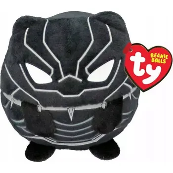 plyšák 42561-BLACK PANTHER TY PUFFIES MARVEL BLACK PANTER PLYŠOVÁ HRAČKA TY MARVEL 3+