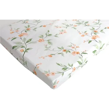 Prostěradlo PROSTĚRADLO BAVLNĚNÉ S GUMOU BAVLNA 40x90 cm do kolébky, kočárku tina