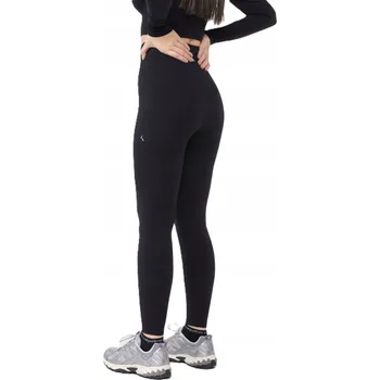 Dámské legíny Legíny dámské sportovní bezešvé Dopamine Buzz Carpatree XL černé