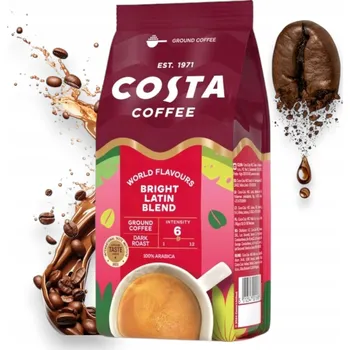 Káva Mletá káva Costa Coffee Bright Blend 200 g