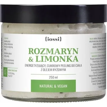 Tělový peeling Cukrový peeling Iossi 250 ml