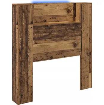 Čelo postele se skříňkou Staré dřevo 120 x 15 x 103.5 cm