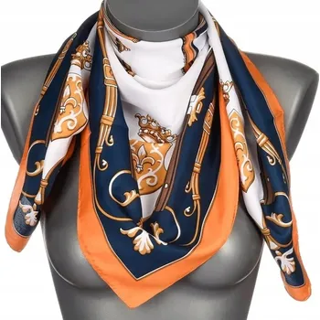 Šátek Saténový šátek KARETA MDB-39B oranžový