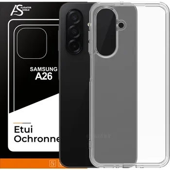 Pouzdro na mobilní telefon Zadní Kryt AligatorShield pro Samsung Galaxy A26 bezbarvý