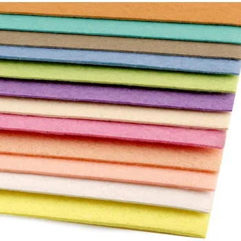 Pro Háčkování Látková dekorativní plsť 20x30 cm mix 5b