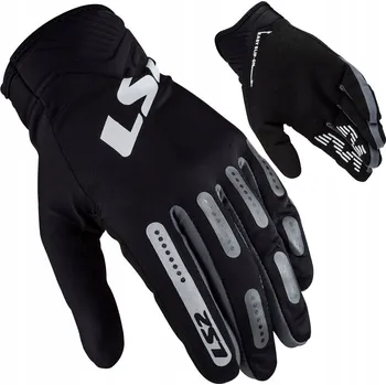 Moto rukavice RUKAVICE LS2 BEND ČERNÉ S MOTOKROSOVÉ / OFF ROAD