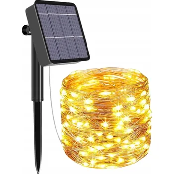 Venkovní osvětlení Světelný řetěz Sklep-HM 15 cm solární bílý