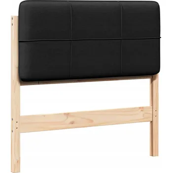 Čalouněné čelo postele s čelo Hnědá a černá 100 cm