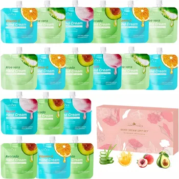 Péče o ruce SADA KRÉMŮ NA RUCE DÁREK PRO NI VITAMÍN C ALOE HYDRATAČNÍ 20 KS