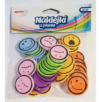 samolepka Pěnové Samolepky Brewis 50 ks