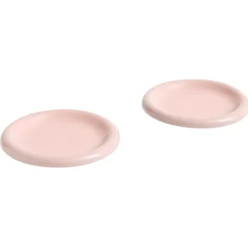 Talíř HAY DESIGN Sada 2 talířů Barro Ø 18 cm "Pink" HAY