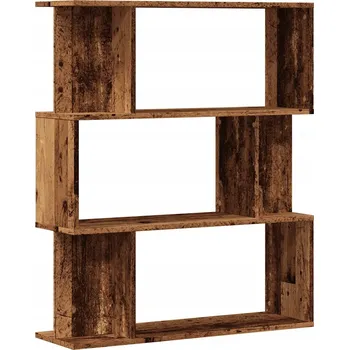 Knihovna Regál VidaXL 24 x 96 x 80 cm dub antik