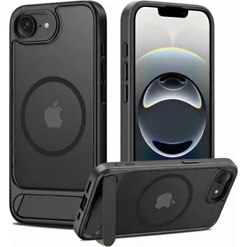 Náhradní kryt pro mobilní telefon Kryt Tech-Protect Magrack Magsafe iPhone 16E / 17E Matte Black