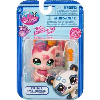 Figurka LITTLEST PET SHOP SÉRIE 2 KAMARÁDI ZVÍŘÁTEK PERSIAN FIGURKA VLK KOČKA VLČÍ KOČKA #79