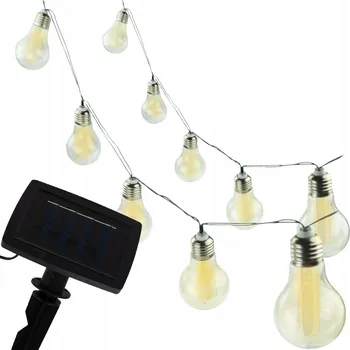 Venkovní osvětlení Solární Žárovky LED pro Zahradu a Balkon - Dekorativní Osvětlení