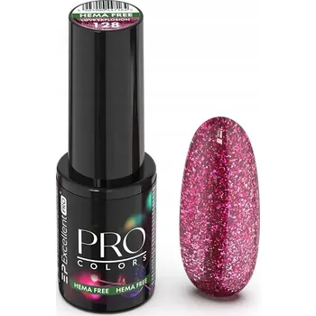 Přípravek na nehty Excellent PRO Colors HemaFree 128 LOVE EXPLOSION 7g – Gel lak na nehty