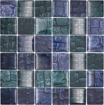 Obklad Skleněná mozaika WzorcowniaStudio 30 x 30 cm černá