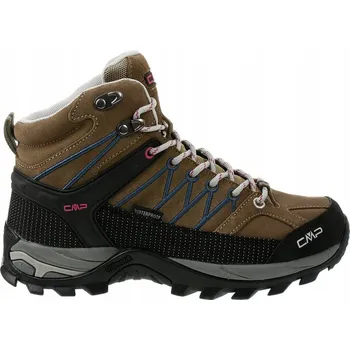 Dámská sportovní obuv Dámské trekové boty CMP RIGEL MID - velikost 42, Béžové, Pro trekking