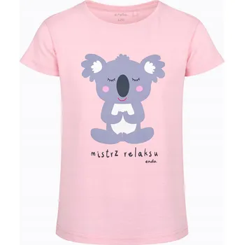 Dívčí tričko Dívčí tričko Bavlna růžová 152 Koala Endo