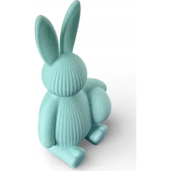 Obraz Moderní velikonoční dekorace Zajíček Ribbed s vajíčkem - figurka zajíčka 3